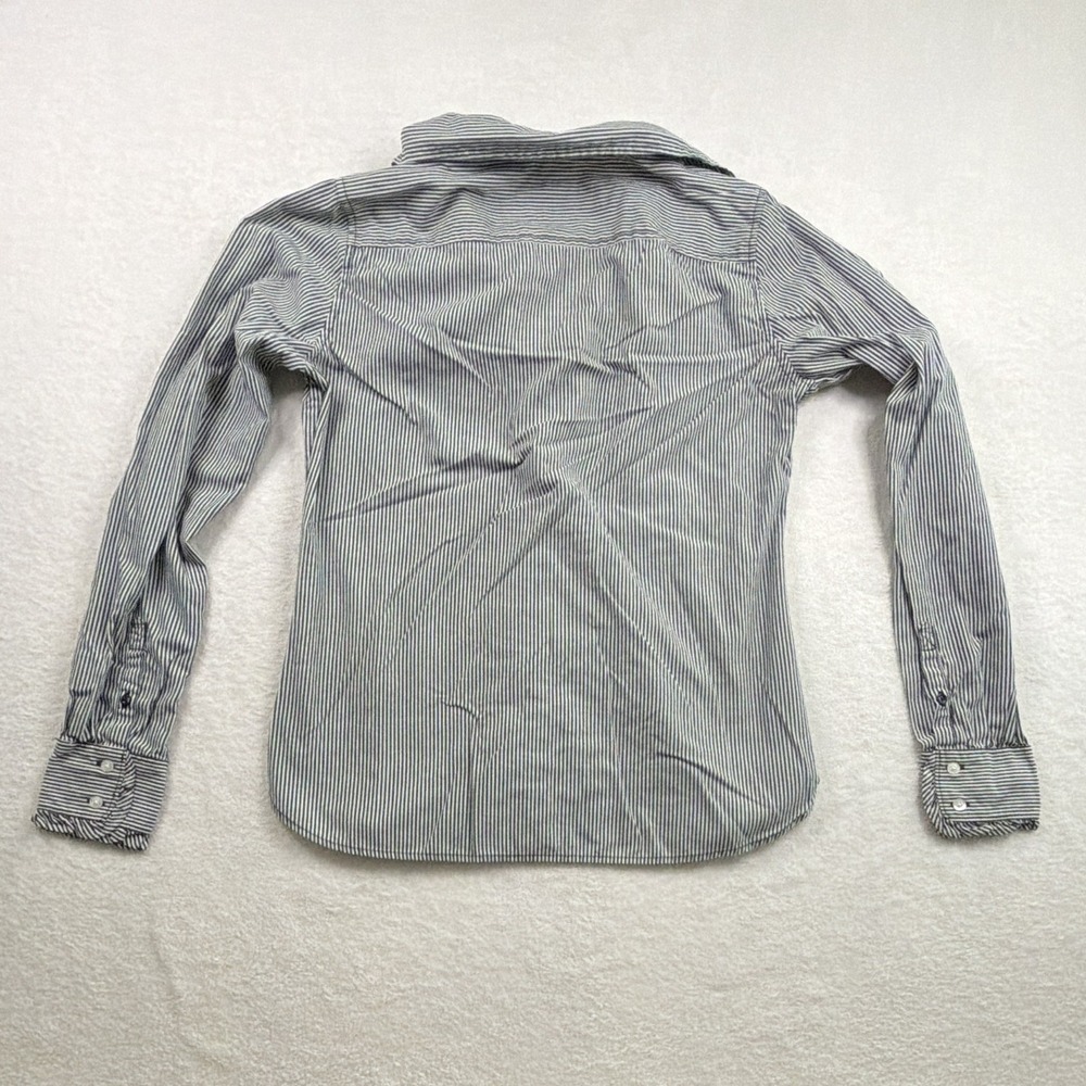Vintage American Eagle Outfitters Striped Button Up Dark Academia y2k - Picture 6 of 6